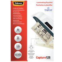 Fellowes lamineerhoes Capture125 ft A4, 250 micron (2 x 125 micron), pak van 25 stuks