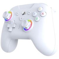 Subsonic – Draadloze controller voor Switch en Switch 2 – Wireless draadloze controller met LED, trillingen en 6-assige gyro - Wit