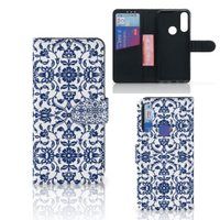 Alcatel 1S 2020 Hoesje Flower Blue - thumbnail