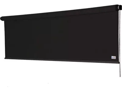 Rolgordijn b248l240cm zwart Rolgordijn b248l240cm zwart