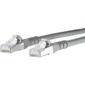 METZ CONNECT Patchkabel Cat.6A AWG 26, grijs, 7 m