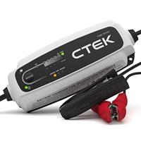 CTEK CT5 Time To Go Acculader 12V, Accutender, Accubewaker, Countdown Timer, Startindicator, Ingebouwde Temperatuurcompensatie, Reconditioneringsmodus En Speciale AGM-Modus