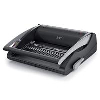 GBC CombBind C200 Bindmachine, Ponscapaciteit van 20 Vellen en Bincapaciteit van 330 Vellen, Low-force Perforator, Papieruitlijningsindicatoren, 13 x 34 x 39, 5 Centimeter, Zwart, 4401845