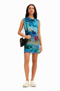 Tulen mini-jurk M. Christian Lacroix - BLUE - M