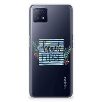 OPPO A53 5G | OPPO A73 5G Telefoonhoesje met Naam Boho Beach