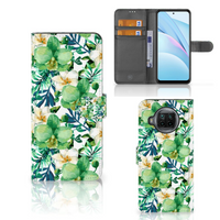 Xiaomi Mi 10T Lite Hoesje Orchidee Groen - thumbnail