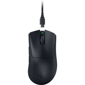 Razer DeathAdder V3 Pro muis Gamen Rechtshandig RF Wireless + USB Type-C Optisch 30000 DPI