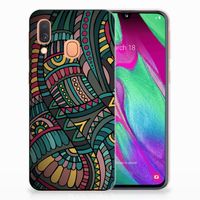 Samsung Galaxy A40 TPU bumper Aztec