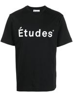 Etudes t-shirt à logo imprimé - Noir - thumbnail