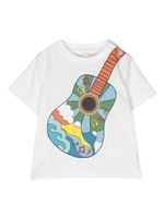 Stella McCartney Kids t-shirt en coton à imprimé graphique - Blanc