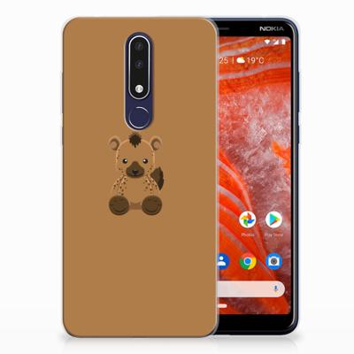 Nokia 3.1 Plus Telefoonhoesje met Naam Baby Hyena Nokia 3.1 Plus Telefoonhoesje met Naam Baby Hyena