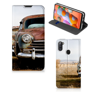 Samsung Galaxy M11 | A11 Stand Case Vintage Auto