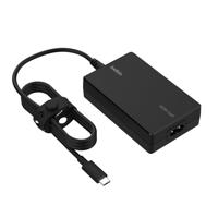 Belkin Connect 100W Power Delivery USB-C Core GaN-voedingsadapter, snellaadadapter met universele USB-C-compatibiliteit, kabel van 2,5 m, voor gamingapparaten, MacBook Pro, pc-laptops en Chromebook