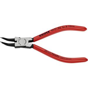 Knipex 44 31 J02 Precisie-borgveertang Geschikt voor borgringen Binnenringen 8-13 mm Puntvorm 45° gebogen