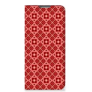 OPPO Reno8 Lite Hoesje met Magneet Batik Rood