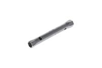 GEDORE Dubbele steeksleutel, 12 + 14 mm, 6-kant, 140 mm lang, gereedschap voor moeren auto, 26 R 12 x 14, verchroomd staal