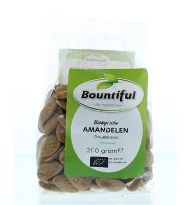 Bountiful Bountiful Amandelen Ongebrand Bio (200g) Bountiful Bountiful Amandelen Ongebrand Bio (200g)