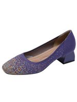 Mesh Fabric Abstract Shallow Shoes