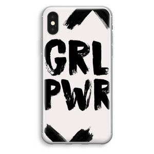 Girl Power #2: iPhone XS Transparant Hoesje