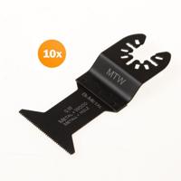 Zaagblad BIM 42x45mm voor onder andere hout en metaal, type Q09, met universele aansluiting, per 10 stuks