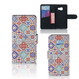 Samsung Galaxy A3 2017 Bookcase Tiles Color