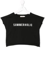 Andorine t-shirt Summerholic - Noir - thumbnail