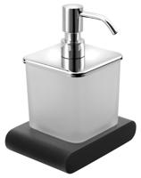 Sapho Flori zeepdispenser mat zwart