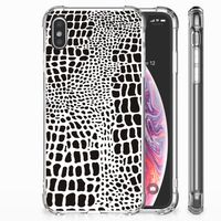 Apple iPhone Xs Max Case Anti-shock Slangenprint