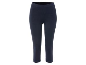 esmara Dames capri-legging (L (44/46), Marineblauw)