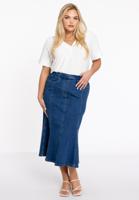 Rok slim flared Denim - thumbnail