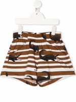 Mini Rodini short de bain à imprimé crocodiles - Marron