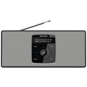 TechniSat DIGITRADIO 2 S Zakradio DAB+, VHF (FM) Bluetooth Wekfunctie, Oplaadbaar Zwart, Wit