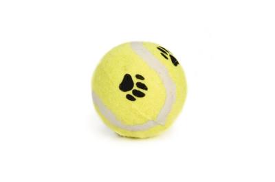 Beeztees Tennisbal - Hondenspeelgoed - Geel - 6,5 cm