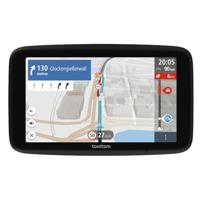 TomTom-vrachtwagennavigatiesysteem GO Professional 2e gen. (met capacitief 6-inch touchscreen, kaarten van Europa en realtime verkeersinformatie, voor vrachtwagens, bussen en grote voertuigen)