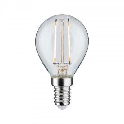 Paulmann 28573 LED-lamp Energielabel F (A - G) E14 Kogel 2.5 W = 25 W Warmwit (Ø x h) 45 mm x 80 mm 1 stuk(s)