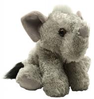 Wild Republic knuffel olifant junior 18 cm pluche grijs