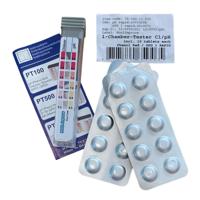 Phenol red - Test kit - 1 kamer - 20 Tablets voor zwembaden - thumbnail