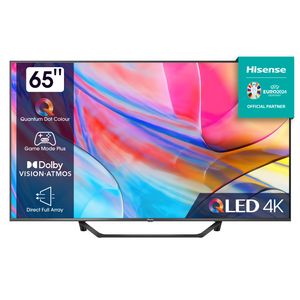 Hisense 65A79KQ tv 165,1 cm (65") 4K Ultra HD Smart TV Wifi Antraciet 250 cd/m²