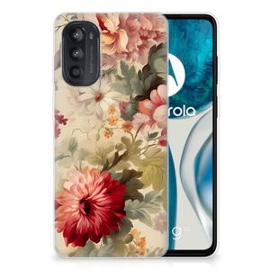 TPU Case voor Motorola Moto G52/G82 Bloemen