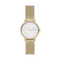Skagen Signatur Lille Dameshorloge met twee wijzers, kastmaat 30 mm, horloge van Minimaal 50% gerecycled roestvrij staal