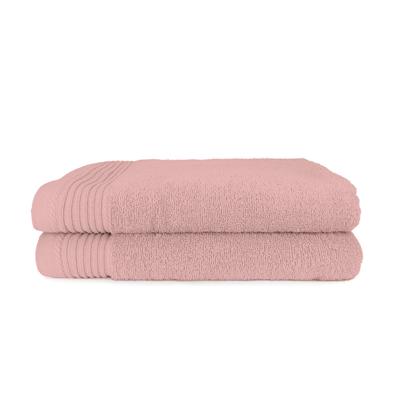 The One Towelling 2-PACK: Badlaken Basic - 70 x 140 cm Kleur: Zalmroze