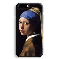 The Pearl Earring: iPhone 8 Plus Volledig Geprint Hoesje - thumbnail