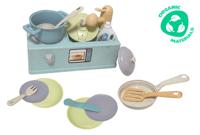 Kitchen toys Speelgoed Wastafel met Keukenaccessoires Gerecycled - thumbnail