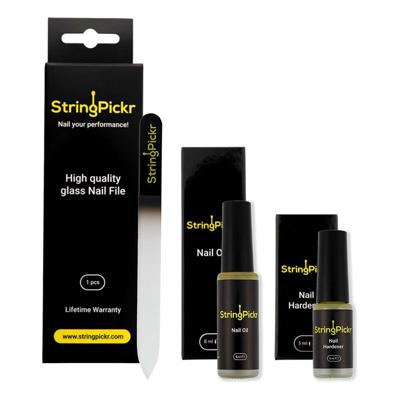 StringPickr Nail Care Kit Nagelonderhoud Set voor Gitaristen StringPickr Nail Care Kit Nagelonderhoud Set voor Gitaristen