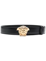 Versace ceinture La Medusa en cuir - Noir