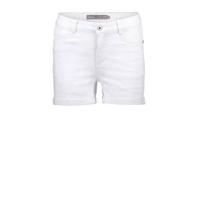 Geisha slim fit short wit