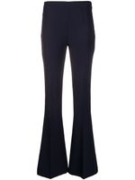 Blanca Vita pantalon skinny à design évasé - Bleu