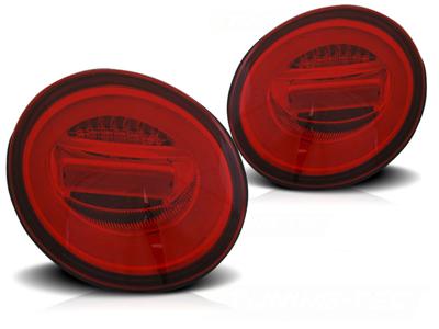 Tuning-Tec Achterlichten voor VW NEW BEETLE 10.98-05 - ROOD WIT