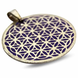 Hanger - Flower of Life (Paars)