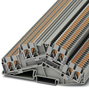 Phoenix Contact PTTBS 2,5-QUATTRO 3210609 Klem 2-etages 0.14 mm² 2.50 mm² Grijs 50 stuk(s)